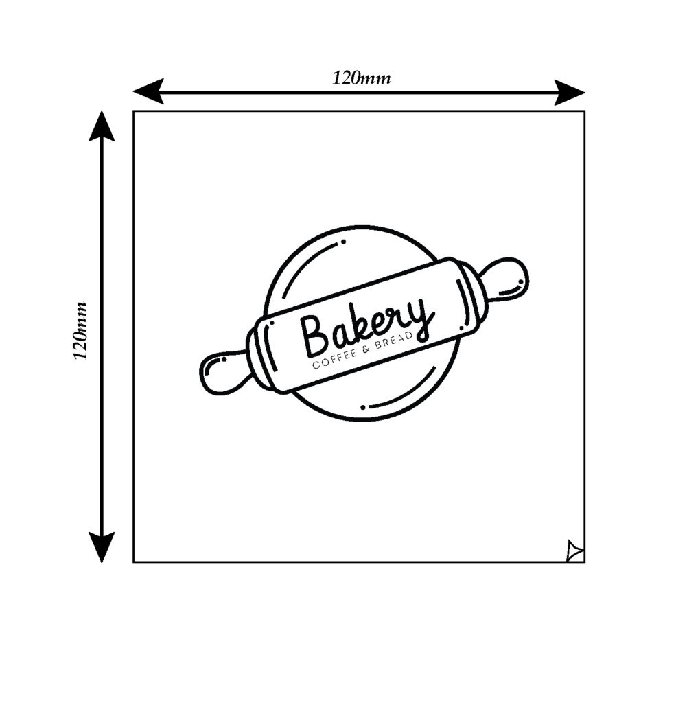 Cocktail Napkin (One Color Print) Print Your Napkins